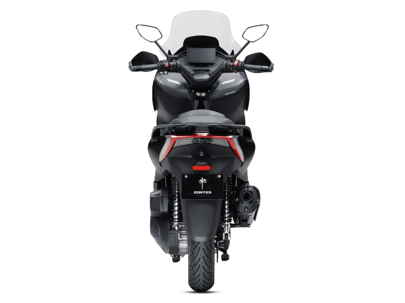 Максискутер ZONTES ZT368-K 2026 Black